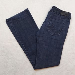 Express Low Rise Y2K Bootcut Blue Denim Jeans Size 4R